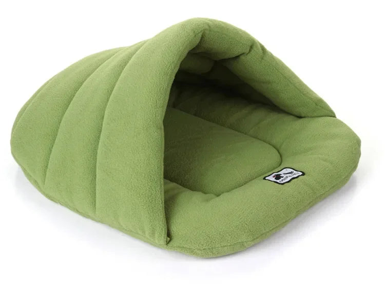Cozy Slipper-Shaped Pet Bed
