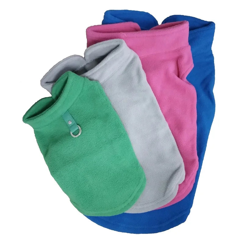 Warm Winter Dog Vest - Fleece Jacket