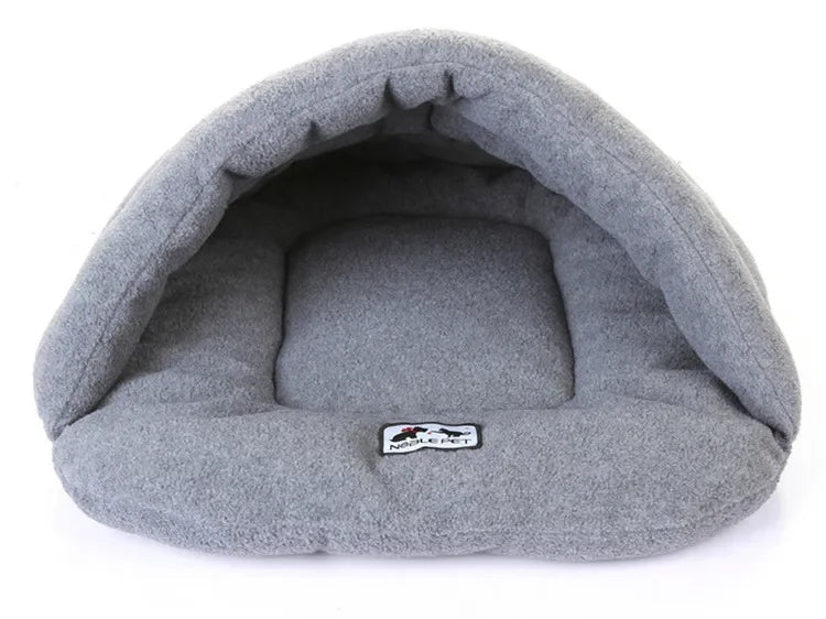 Cozy Slipper-Shaped Pet Bed
