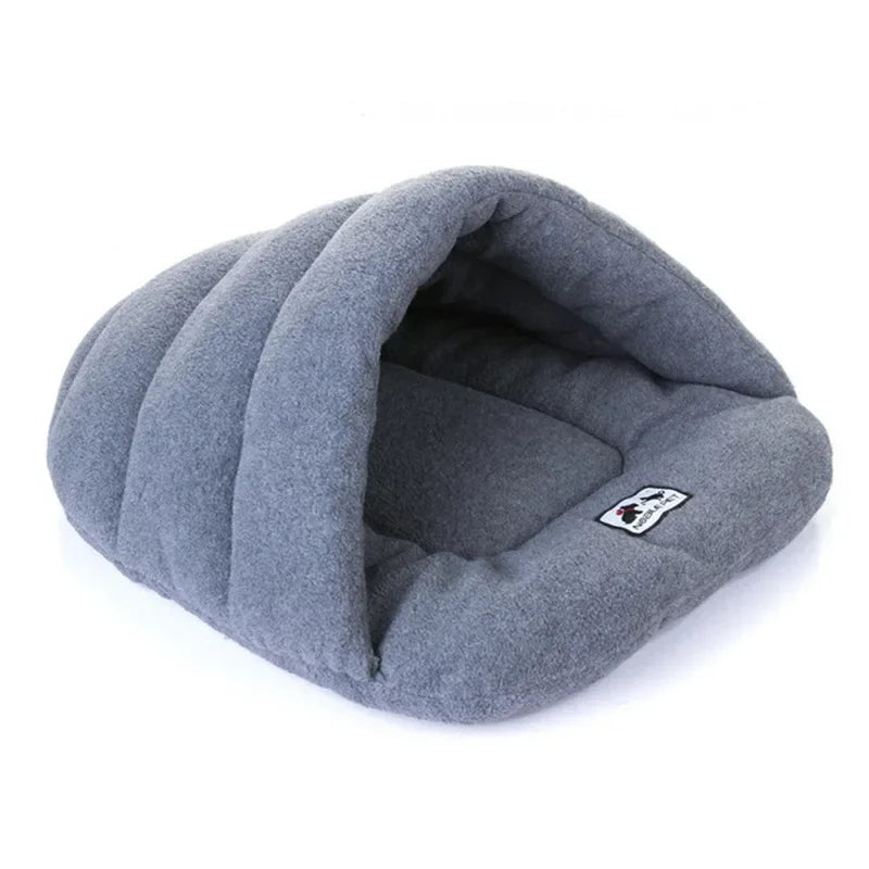 Cozy Slipper-Shaped Pet Bed